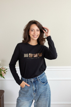 Джемпер Купалинка 668232.158-164 черный - фото 1