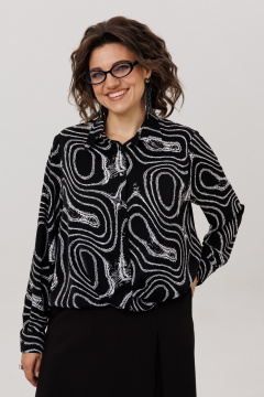 Рубашка Anelli 1663 мрамор_неро - фото 1
