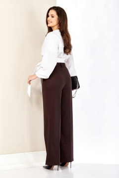 Брюки, жакет Shetti 4075 горький_шоколад - фото 5