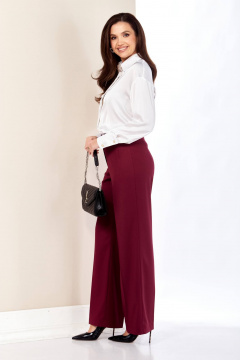 Брюки, жакет Shetti 4075 винный - фото 4