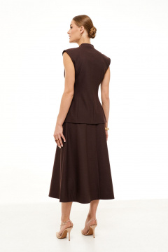 Юбка Prestige 5211 коричневый - фото 3