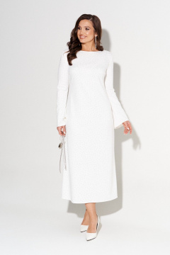 Платье AltaModa 1055 белый - фото 5