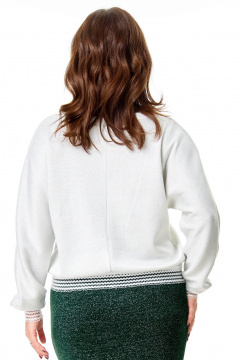 Джемпер T&N 7730 белый - фото 4