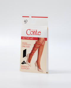 Носки CONTE ACTIVE 40 nero 21C-183СП - фото 1
