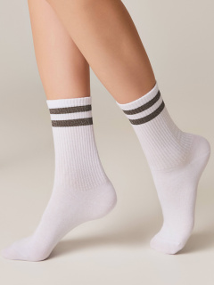 Носки CONTE ACTIVE белый-серый 19С-65СП - фото 3