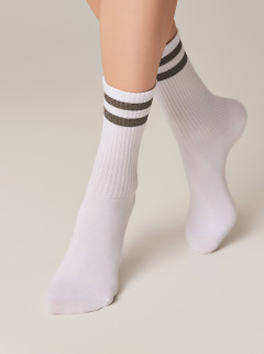 Носки CONTE ACTIVE белый-серый 19С-65СП - фото 5