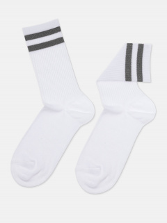 Носки CONTE ACTIVE белый-серый 19С-65СП - фото 4