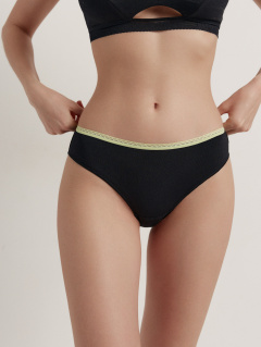 Трусы CONTE BASIC COLLECTION LB 2002 black-lemon 22С-2288ТСП - фото 1