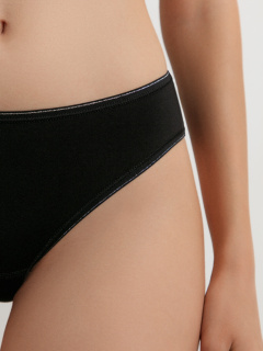 Трусы CONTE BASIC COLLECTION LB 5003 black lurex 24С-3189ТСП - фото 2