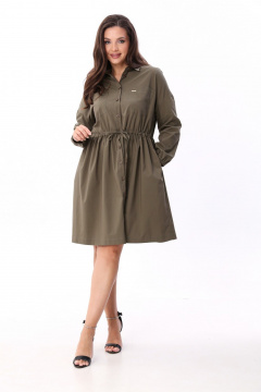 Платье ICY Street 25ICY094Х-3 хаки - фото 2