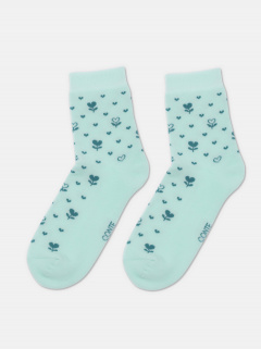 Носки CONTE COMFORT бледно-бирюзовый 7С-47СП - фото 4