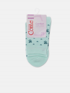 Носки CONTE COMFORT бледно-бирюзовый 7С-47СП - фото 1