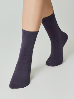 Носки CONTE COMFORT серо-фиолетовый 7С-47СП - фото 4