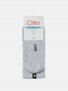 Носки CONTE ELEGANT ACTIVE светло-серый 16С-92СП - фото 2