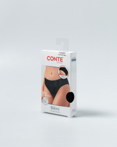 Трусы CONTE ELEGANT BASIC COLLECTION LB 5003 white lurex 24С-3189ТСП - фото 1