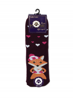 Носки CONTE HOME LINE 52-105 бордо - фото 1