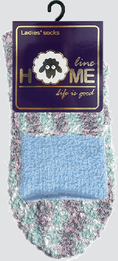 Носки CONTE HOME LINE 52-96 бирюза - фото 2