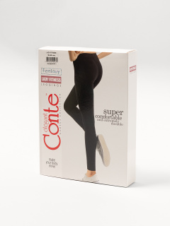 Леггинсы CONTE LADY FITNESS black 15С-016ТСП - фото 1