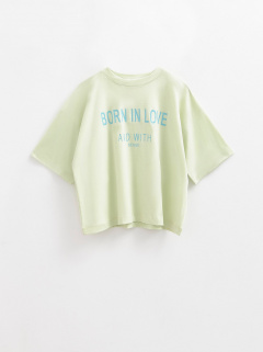 Футболка CONTE LD 2677 pistachio-born in love 23С-2693ТСП - фото 1