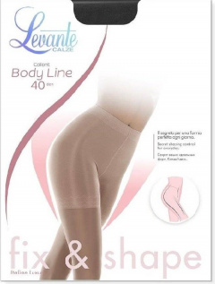 Колготки CONTE LEVANTE BODY LINE 40 nero L0155K - фото 1