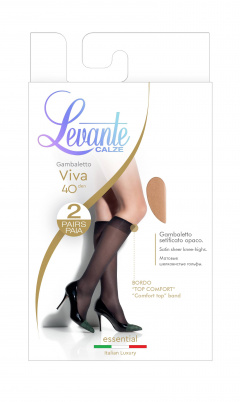Носки CONTE LEVANTE VIVA 40 naturel L0171G - фото 1