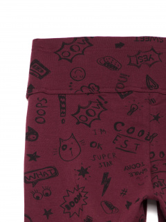 Леггинсы CONTE MAMA ART windsor wine 18С-592ТСП - фото 1