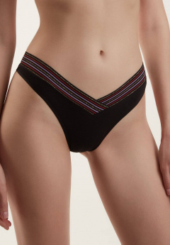 Трусы CONTE NEW CUT LBR 1502 black 21C-1496ТСП - фото 1