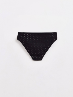 Трусы CONTE PRINT DOTS LB 2546 black-cameo 22С-2559ТСП - фото 4