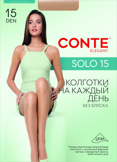 Колготки CONTE SOLO 15 beige 17С-89СП - фото 1