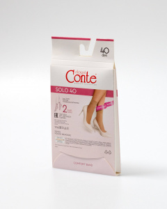 Носки CONTE SOLO 40 nero 20С-200СП - фото 5