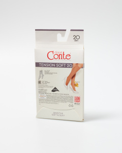 Носки CONTE TENSION SOFT 20 natural 14С-58СП - фото 4