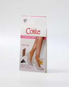 Носки CONTE TENSION SOFT 40 beige 14С-55СП - фото 3