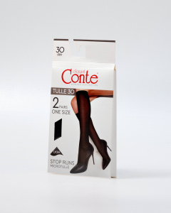 Носки CONTE TULLE nero 21С-187СП - фото 1