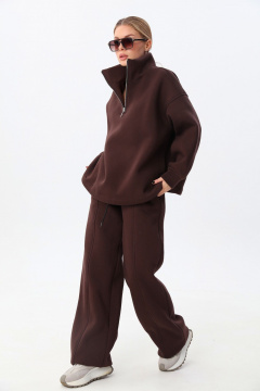 Брюки ICY Street 24ICY123Ш-2 шоколад - фото 1