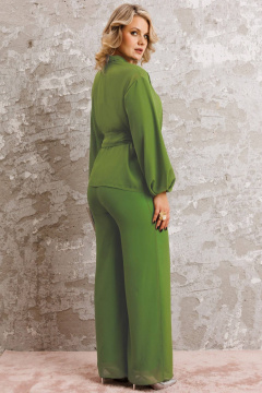 Блуза, брюки Anastasia 1063.1 лайм - фото 4