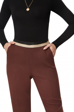 Брюки Полинушка 595/1 шоколад - фото 2