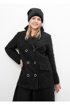 Шапка Полинушка 912м черный - фото 2