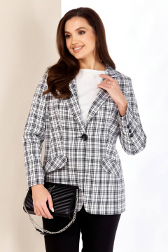 Жакет Shetti 4077 клетка - фото 3