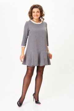 Платье Michel chic 2184 серый - фото 5