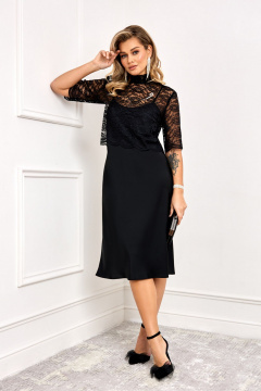 Блуза, платье AGATTI 5998 черный - фото 2