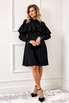 Платье AGATTI 5898 черный - фото 2