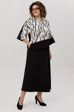 Блуза, кюлоты Anelli 1793.1 базальтовый_гром - фото 5