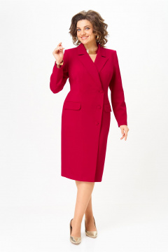 Платье Орхидея 1648 красный - фото 1