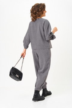 Брюки, жакет Michel chic 1436/1 светло-серый - фото 4