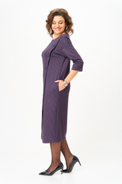 Платье Michel chic 2190 фиолетовый - фото 3