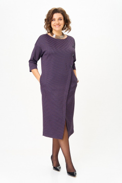 Платье Michel chic 2190 фиолетовый - фото 2