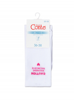 Носки CONTE ACTIVE white 20С-20СП - фото 1