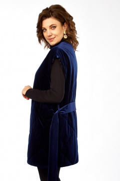 Жилет Avenue 0402 темно-синий - фото 5