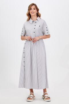 Платье Bazalini 5026  белый - фото 4