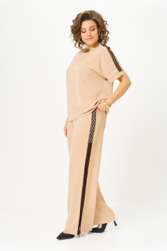 Блуза, брюки Rumoda 2124 бежевый - фото 2